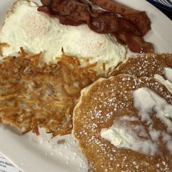 Cypress Cafe - Pancakes and eggs