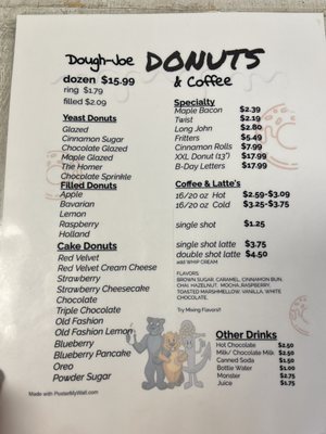 Menu photo 3 Beaver's Dough-Joe Knoxville, TN