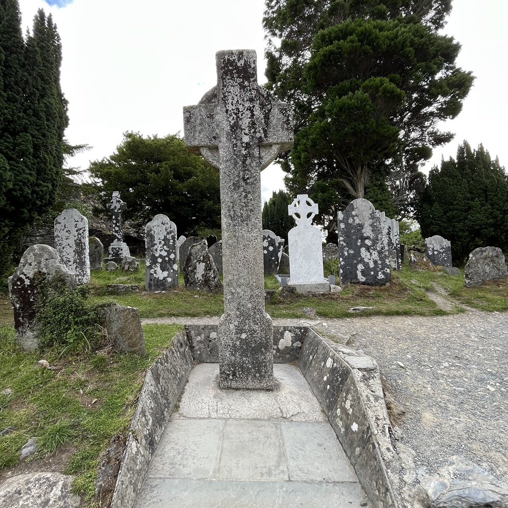 Glendalough Monastic Site - St. Kevin's Cross. - Landmarks & Historical Buildings Near Me - Derrybawn, CW