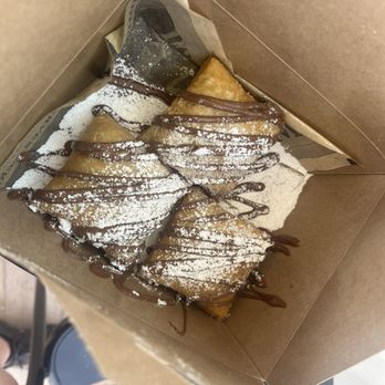 Beignets & Brew - 3 Nutella beignets - Desserts Near Me - Huntsville, Alabama