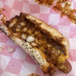 Scooby's Hot Dogs - 7" Chili Cheese Dog