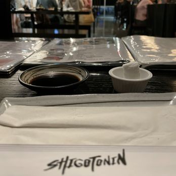 Shigotonin - Table set up - Japanese Near Me - Las Vegas, Nevada Shigotonin - Table set up - Japanese Near Me - Las Vegas, Nevada