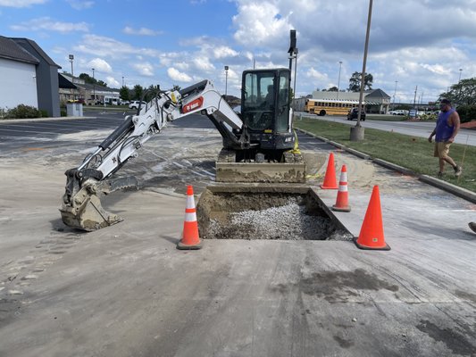 Frye Excavations Logo