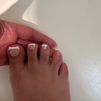 Top Coat Nail Bar - Fourth toe polish just came off.. mind you less than 24 hours after the appt. Second and third toes' thickness in uneven - Nail Salons Near Me - San Jose, California Top Coat Nail Bar - Fourth toe polish just came off.. mind you less than 24 hours after the appt. Second and third toes' thickness in uneven - Nail Salons Near Me - San Jose, California