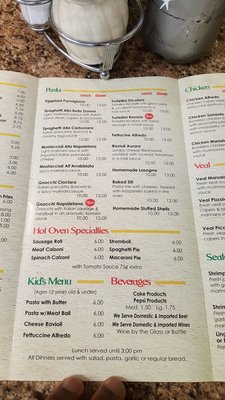Menu photo 4 Trattoria E Pizzeria Columbia, MD Menu photo 4 Trattoria E Pizzeria Columbia, MD