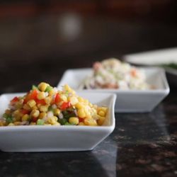 Ande Charles Slider Bistro - Charred corn salsa