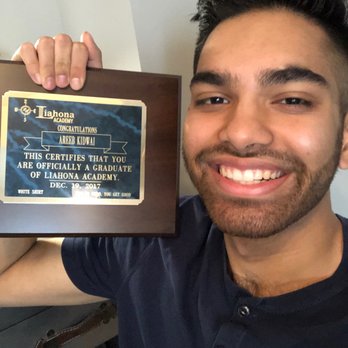 Liahona Treatment Center - Me with my Liahona Academy graduation plaque. - Counseling & Mental Health Near Me - Hurricane, Utah Liahona Treatment Center - Me with my Liahona Academy graduation plaque. - Counseling & Mental Health Near Me - Hurricane, Utah