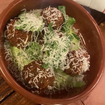 The Smith - Spring pea arancini - New American Near Me - New York, New York The Smith - Spring pea arancini - New American Near Me - New York, New York