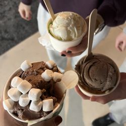 Circle City Ice Cream - Two scoops plus toppings