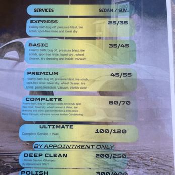 Markato Auto Detail - Price list for services - Auto Detailing Near Me - Oakland, California Markato Auto Detail - Price list for services - Auto Detailing Near Me - Oakland, California