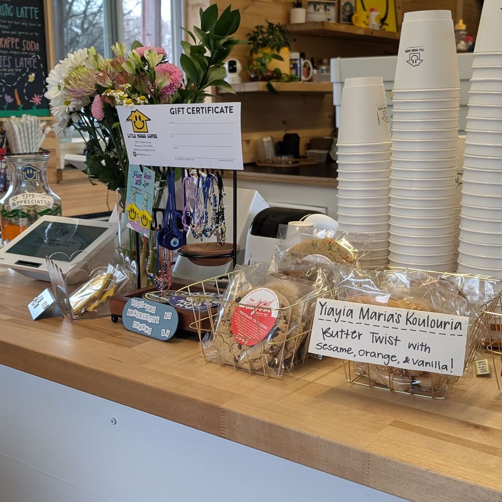 Little House - Ordering counter and cookies - Desserts Near Me - Rochester, New York Little House - Ordering counter and cookies - Desserts Near Me - Rochester, New York