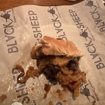 Black Sheep - Cowboy Carl (what's left of it) lol - Burgers Near Me - Springfield, Missouri
