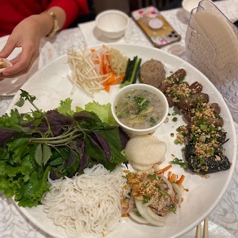 Saigon Kitchen - Seven courses of beef. Raw not pictured - it's being boiled. - Vietnamese Near Me - San Jose, California
