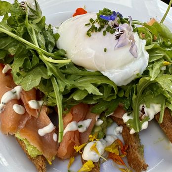 Bistronomic - Artisanal smoked salmon avocado toast. - New American Near Me - Chicago, Illinois