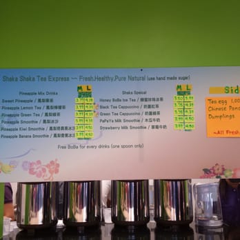 Shaka Shaka Tea Express - Menu - Bubble Tea Near Me - Honolulu, Hawaii Shaka Shaka Tea Express - Menu - Bubble Tea Near Me - Honolulu, Hawaii