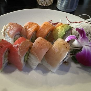 JIN Sushi- Brimhall & Allen - Rainbow roll - Sushi Bars Near Me - Bakersfield, California JIN Sushi- Brimhall & Allen - Rainbow roll - Sushi Bars Near Me - Bakersfield, California