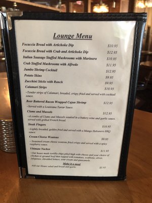 Menu photo 2 Dante's Creative Cuisine Great Falls, MT