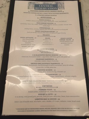 Menu photo 7 Central Reservation State College, PA Menu photo 7 Central Reservation State College, PA