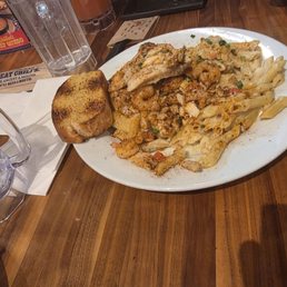Cajun shrimp al fredo Cajun shrimp al fredo