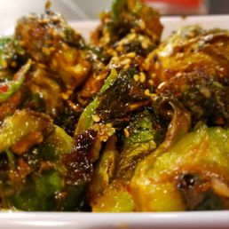 Fried brussel sprouts