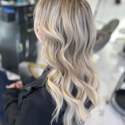 Platinum on 5th the Salon - Blonde Handtied Extensions