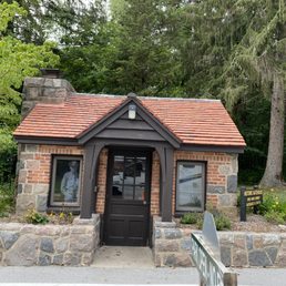 Exterior outside entrance of Pokagon State Park - Original entrance check station. Love the brick work throughout the Park. - Angola, Indiana Exterior outside entrance of Pokagon State Park - Original entrance check station. Love the brick work throughout the Park. - Angola, Indiana