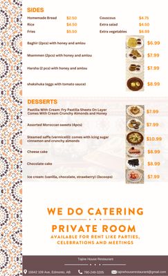 Menu photo 1 Tajine House Edmonton, AB