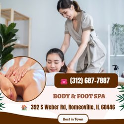 Body & Foot Spa - Massage is becoming more popular as people now understand the 
benefits of a regular massage session to their health and well...