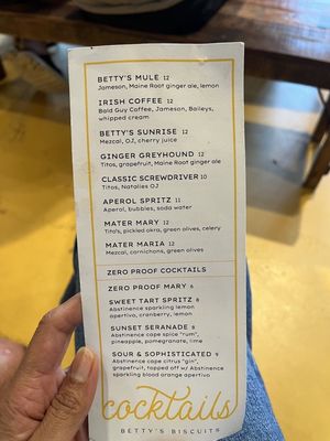 Menu photo 2 Betty’s Biscuits Boone, NC