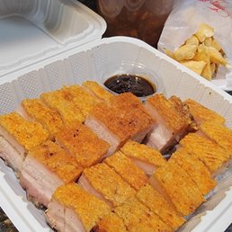BBQ Pork or Roast Duck or Crispy Pork Combo Platter BBQ Pork or Roast Duck or Crispy Pork Combo Platter