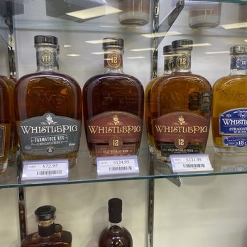 ABC Store - Mocksville - bottles of whiskey on display - Beer, Wine & Spirits Near Me - Mocksville, North Carolina