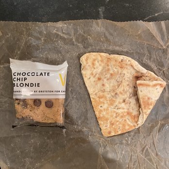 CAVA - "2" orders of pita bread and a chocolate chip blondie! - Mediterranean Near Me - Arlington, Virginia