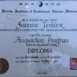 Women Wellness Coach - I studied three years in TCM, prior to my marriage, thus my maiden name. Great background for Acupressure and the basics of Health!