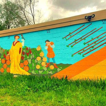Back Door Pottery - West side mural - Art Classes Near Me - Kansas City, Missouri Back Door Pottery - West side mural - Art Classes Near Me - Kansas City, Missouri
