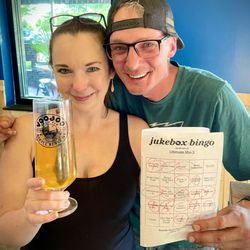 Voodoo Brew Pub - Jukebox Bingo for the win!