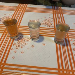 Horseradish vodka was my favorite