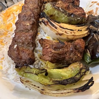 Raffi's Place - Soltani with shish kebob - Middle Eastern Near Me - Glendale, California