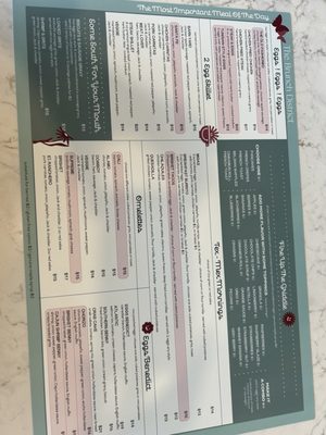 Menu photo 4 The Brunch District McKinney, TX