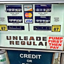 Marathon Gas Station - Old School "pump first then pay"