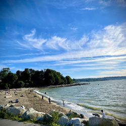 Vanier Park - Hadden Beach ... dog friendly ... and they love it there!