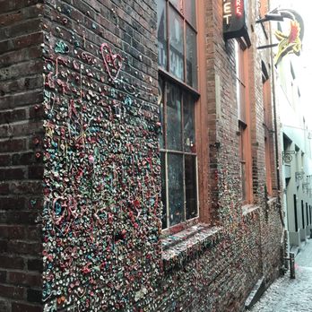 The Gum Wall - Local Flavor Near Me - Seattle, Washington The Gum Wall - Local Flavor Near Me - Seattle, Washington