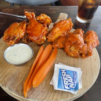 Federal Pizza - Half buffalo half honey hot wings! - Pizza Near Me - Phoenix, Arizona Federal Pizza - Half buffalo half honey hot wings! - Pizza Near Me - Phoenix, Arizona