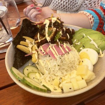 The Atlantic at the Tryst - Poke bowl with pork - Latin American Near Me - San Juan, Puerto Rico The Atlantic at the Tryst - Poke bowl with pork - Latin American Near Me - San Juan, Puerto Rico