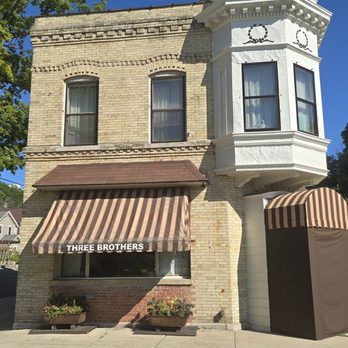 Three Brothers Restaurant - Outside - Desserts Near Me - Milwaukee, Wisconsin Three Brothers Restaurant - Outside - Desserts Near Me - Milwaukee, Wisconsin