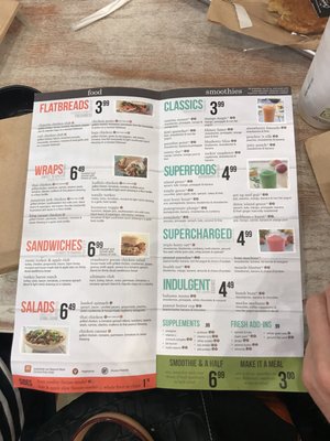 Menu photo 2 Tropical Smoothie Cafe Brownsville, TX