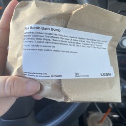 Sergio labeled all my bath bombs Sergio labeled all my bath bombs