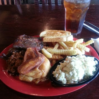 Sonny's BBQ - Sampler plate $15. Four BBQ sauces - Barbeque Near Me - Orlando, Florida Sonny's BBQ - Sampler plate $15. Four BBQ sauces - Barbeque Near Me - Orlando, Florida