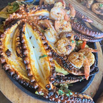 Amigos Mexican Grill - Octopus and shrimp - Mexican Near Me - Laurel, Maryland