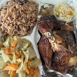 Pate Chaud Miami - Jerk Chicken Plate