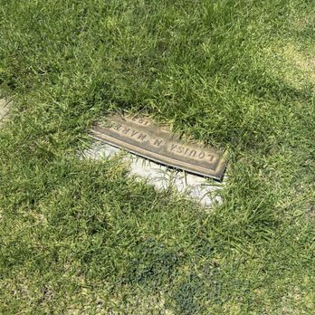 Forest Lawn - Long Beach - plaque coming off - Mortuary Services Near Me - Long Beach, California